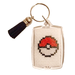 Pokeball Keyring